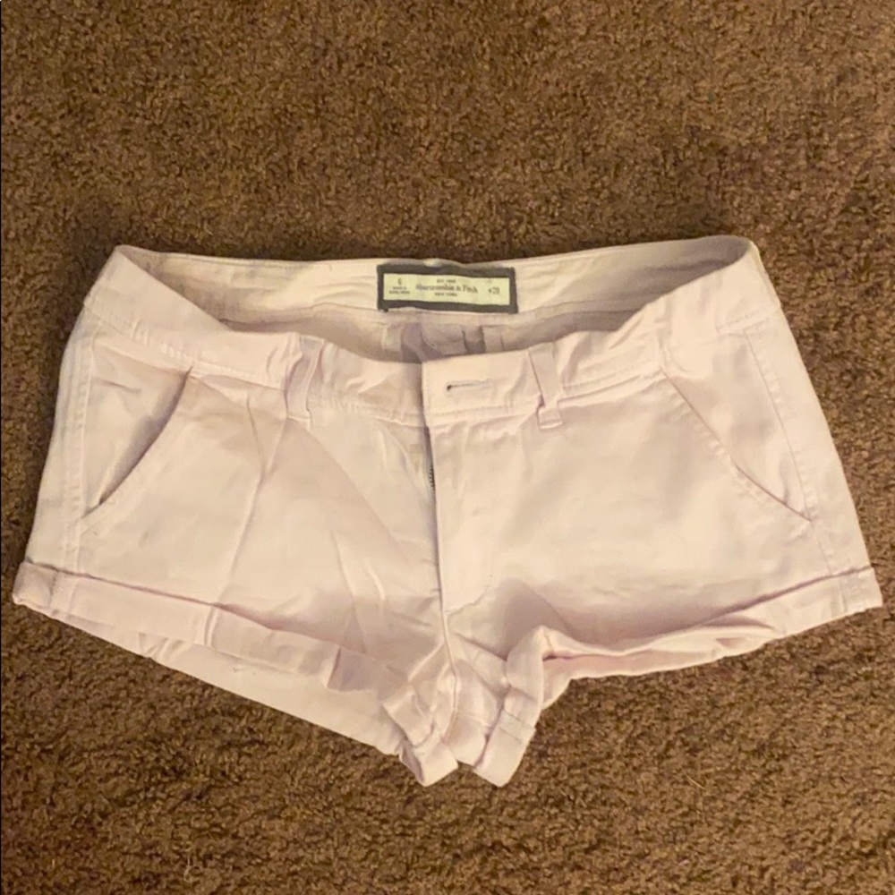 Abercrombie & Fitch Woven Mid Rise Shorts Size 6